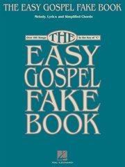 The easy gospel fake book (songbook) cover image