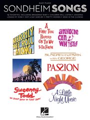 Sondheim songs for easy piano (songbook) cover image
