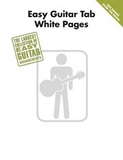 Easy guitar tab white pages (songbook) cover image