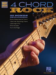 4 chord rock (songbook). Easy Guitar with Notes & Tab cover image