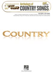 Anthology of country songs - gold edition (songbook) cover image