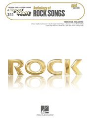 Anthology of rock songs - gold edition (songbook) cover image