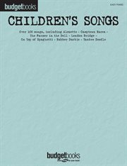 Children's songs (songbook). Budget Books cover image