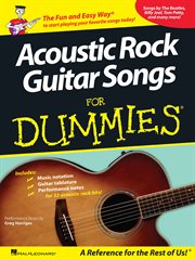 Acoustic rock guitar songs for dummies (songbook) cover image