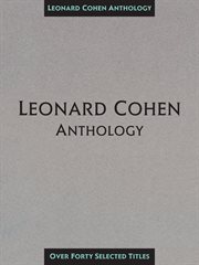Leonard cohen anthology (songbook) cover image