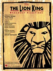 The lion king - broadway selections (songbook) cover image