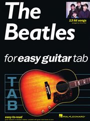 The beatles for easy guitar tab (songbook) cover image