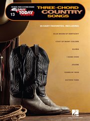 Three-chord country songs (songbook) cover image