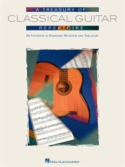 A treasury of classical guitar repertoire (songbook) cover image