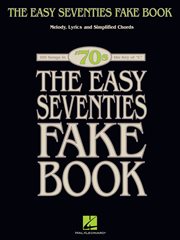 The easy seventies fake book (songbook) cover image