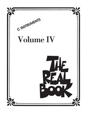 The real book - volume iv (songbook) cover image