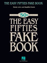 The easy fifties fake book (songbook) cover image