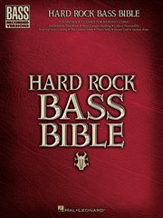 Hard rock bass bible (songbook) cover image