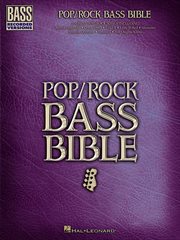 Pop/rock bass bible (songbook) cover image