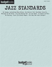 Jazz standards (songbook). Easy Piano Budget Books cover image