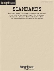 Standards (songbook). Budget Books cover image