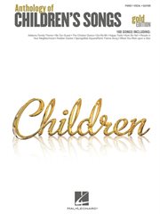 Anthology of children's songs (songbook) cover image