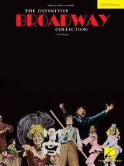 The definitive broadway collection (songbook) cover image