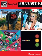 Best of blink-182 for bass (songbook). Bass Recorded Versions cover image