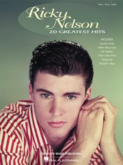 Ricky nelson - 20 greatest hits (songbook) cover image