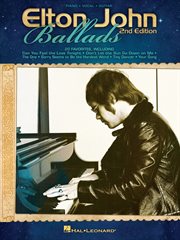 Elton john ballads (songbook) cover image