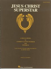 Jesus christ superstar (songbook). A Rock Opera cover image