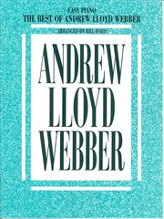 The best of andrew lloyd webber (songbook) cover image