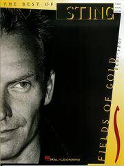 Sting - fields of gold (songbook) cover image