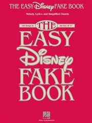 The easy Disney fake book cover image