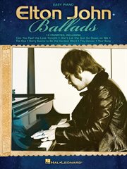 Elton john ballads songbook cover image