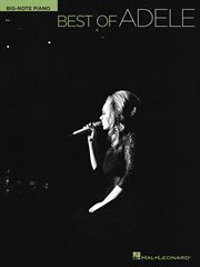 Best of adele (songbook) cover image