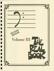 The real book - volume iii (songbook). Bass Clef Edition cover image