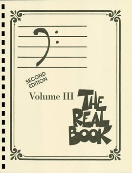 Umschlagbild für The Real Book - Volume III (Songbook)