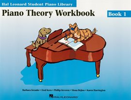Cover image for Piano Theory Workbook Book 1 (Music Instruction)