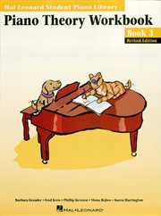 Piano theory workbook - book 3  edition (music instruction) cover image