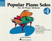 Popular piano solos - level 1 (music instruction). Hal Leonard Student Piano Library cover image