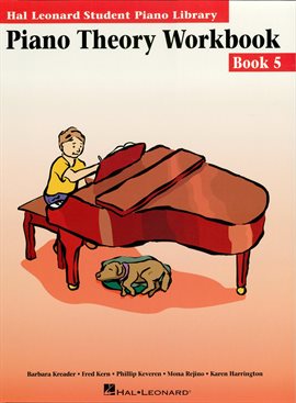 Cover image for Piano Theory Workbook - Book 5 (Music Instruction)