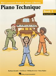 Piano technique book 3 (music instruction). Hal Leonard Student Piano Library cover image