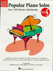 Popular piano solos - level 5 (songbook). Hal Leonard Student Piano Library cover image