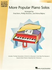 More popular piano solos - level 3 (songbook). Hal Leonard Student Piano Library cover image