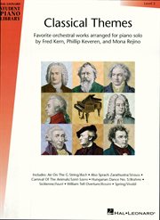 Classical themes - level 5 (songbook). Hal Leonard Student Piano Library cover image