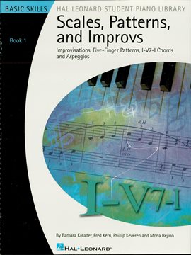Cover image for Scales, Patterns and Improvs - Book 1 (Music Instruction)