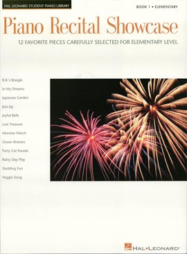 Cover image for Piano Recital Showcase - Book 1 (Songbook)