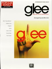 Glee (songbook). Popular Songs Series - Intermediate Piano Solos cover image