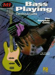 Bass playing techniques (music instruction). The Complete Guide cover image