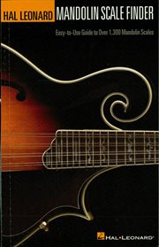 Mandolin scale finder (music instruction). Easy-to-Use Guide to Over 1,300 Mandolin Chords cover image
