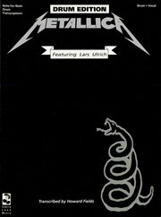 Metallica - black (drum songbook) cover image