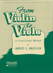 From violin to viola (music instruction). A Transitional Method cover image