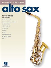 Essential songs for alto sax (songbook) cover image