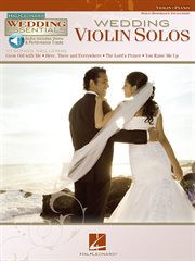Wedding violin solos (songbook). Wedding Essentials Series cover image